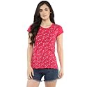 Modeve Women Printed Cotton Blend Half Sleeve