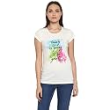 Modeve Women Printed Cotton Blend Half Sleeve