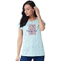 Modeve Women Printed Cotton Blend Half Sleeve