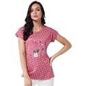 Modeve Women Printed Cotton Blend Half Sleeve
