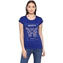 Modeve Women Printed Cotton Blend Half Sleeve