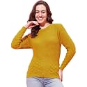 Modeve Women Round Neck Casual Sweater for