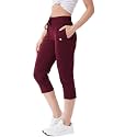 Modeve Women Solid Cotton Blend Capri for