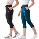 Modeve Women Solid Cotton Blend Capri for