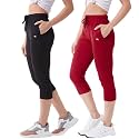 Modeve Women Solid Cotton Blend Capri for