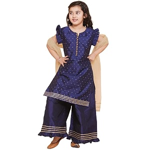 Modish Couture Kids Girl Stylish Fashionable Printed