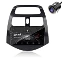 Modorwy Original 9inch HD QLED Car Android Stereo | 2GB RAM &amp; 32GB ROM | OS 13 Double Din Car Multimedia Player | incl. AHD Rear Camera &amp; Frame Compatible with Chevrolet Beat - 1 Year Warranty