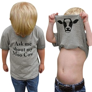 MODNTOGA Baby Ask me About My moo