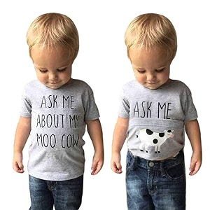 MODNTOGA Baby Ask me About My moo