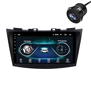 maruti a-star original qled 9 zlink car android stereo  os 13  4gb32gb  display support car play amp android auto  incl ahd rear camera amp frame - 1 year warranty