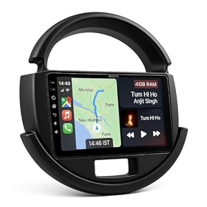 maruti a-star original qled 9 zlink car android stereo  os 13  4gb32gb  display support car play amp android auto  incl ahd rear camera amp frame - 1 year warranty