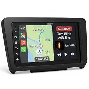 maruti a-star original qled 9 zlink car android stereo  os 13  4gb32gb  display support car play amp android auto  incl ahd rear camera amp frame - 1 year warranty