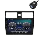Maruti A-Star Original QLED 9” Zlink Car Android Stereo | OS 13 | 4GB+32GB | Display Support Car Play &amp; Android Auto | incl. AHD Rear Camera &amp; Frame - 1 Year Warranty
