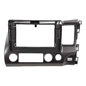 modorwy 9 inch car android frame compatible with honda civic 2006-2011  includes plug amp play wiring harness  premium abs material  scratch amp heat resistant design