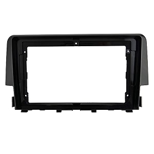 modorwy 9 inch car android frame compatible with honda civic 2016-2018  includes plug amp play wiring harness  premium abs material  scratch amp heat resistant design
