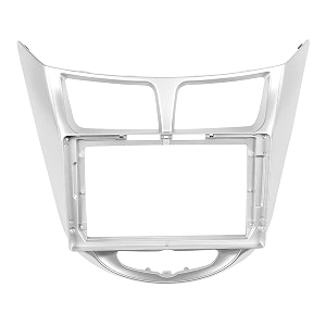modorwy abs300 plastic material 9 inch hyundai car stereo frame with wiring suitable for base model hyundai verna fludic 2012-2017