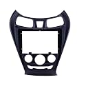 Modorwy ABS300 Plastic Material 9 inch Hyundai Car Stereo Frame with Wiring Suitable for Base Model Hyundai EON 2012-2017