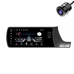 modorwy original 9 qled car media player with car play amp android auto  android stereo os 13  1gb32gb  free ahd camera  frame compatible with honda amaze- 1 year warranty
