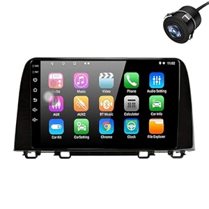 modorwy original 9 qled car media player with car play amp android auto  android stereo os 13  1gb32gb  free ahd camera  frame compatible with honda crv 2017-2021- 1 year warranty
