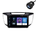 Modorwy Original 9” QLED Car Media Player with Car Play &amp; Android Auto | Android Stereo OS 13 | 1GB+32GB | Free AHD Camera | Frame Compatible with Hyundai Creta 2014-2019(1 Year Replacement Warranty)