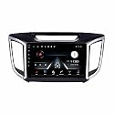 Modorwy Original 9inch HD QLED Car Android Stereo | 2GB RAM &amp; 32GB ROM | OS 13 Double Din Car Multimedia Player | incl. AHD Rear Camera &amp; Frame Compatible with Hyundai Creta 2015-1 Year Warranty