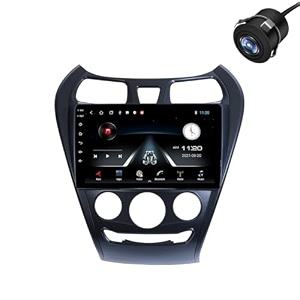modorwy original 9 qled car media player with car play amp android auto  android stereo os 13  1gb32gb  free ahd camera  frame compatible with hyundai eon1 year replacement warranty