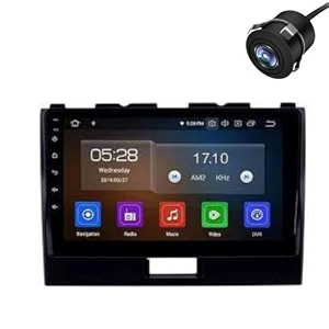 modorwy original 9 qled car media player with car play amp android auto  android stereo os 13  1gb32gb  free ahd camera  frame compatible with maruti wagonr- 1 year warranty