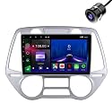 Modorwy Original 9inch HD QLED Car Android Stereo | 2GB RAM &amp; 32GB ROM | OS 13 Double Din Car Multimedia Player | incl. AHD Rear Camera &amp; Frame Compatible with Hyundai i20 2008-2011 - 1 Year Warranty