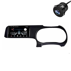 hyundai grand i10 2014-2017 original qled 9 zlink car android stereo  os 13  4gb32gb  display support car play amp android auto  incl ahd camera amp frame compatible with 1 year warranty