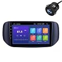 Modorwy Original QLED 9” Zlink Car Android Stereo | OS 13 | 1GB+32GB | Display Support Car Play &amp; Android Auto | incl. AHD Rear Camera &amp; Frame Compatible with Tata Hexa- 1 Year Warranty