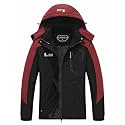 MOERDENG Women's Ski Jacket Warm Winter Coat Snowboarding Jacket
