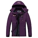 MOERDENG Women's Ski Jacket Warm Winter Coat Snowboarding Jacket