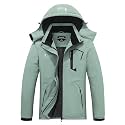 MOERDENG Women's Ski Jacket Warm Winter Coat Snowboarding Jacket