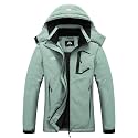 MOERDENG Women's Warm Winter Ski Coat Waterproof Snowboarding Jacket