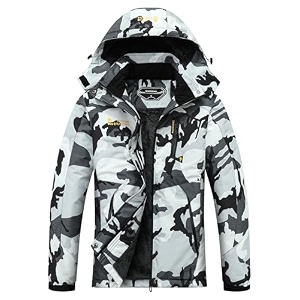 moerdeng women39s waterproof ski jacket warm winter snow coat mountain windbreaker hooded raincoat