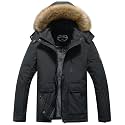 MOERDENG Women's Waterproof Ski Jacket Winter Warm Hooded Snow Coat