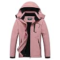 MOERDENG Women's Ski Jacket Warm Winter Coat Snowboarding Jacket
