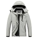MOERDENG Women's Waterproof Ski Jacket Warm Winter Snow Coat Mountain Windbreaker Hooded Raincoat