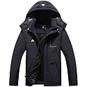 MOERDENG Women's Waterproof Warm Ski Coat Windproof Outdoor Winter Jacket