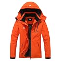 MOERDENG Women's Waterproof Warm Ski Coat Windproof Outdoor Winter Jacket