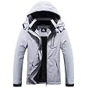 MOERDENG Women's Waterproof Warm Ski Coat Windproof Outdoor Winter Jacket
