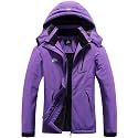 MOERDENG Women's Waterproof Warm Ski Coat Windproof Outdoor Winter Jacket