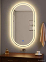 Mofaro 24*18 Inch LED Wall MirrOR capsule LLP2 Bathroom Mirror (Oval)