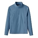 MoFiz Girls Long Sleeve Equestrian Horse Riding Shirt Half Zip