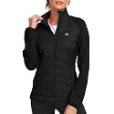 MoFiz Women Lightweight Insulated Hiking Jacket Fleece Lined Running Jacket