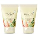 Moha Walnut Face Scrub with Walnut Powder &amp; Aloe Vera | Gentle Exfoliating Scrub for Glowing Skin &amp; Smooth Texture | Dual-Action Polish for Deep Cleansing &amp; Pore Purifying | Face Scrub for Men &amp; Women for Radi