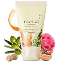 Moha Walnut Face Scrub with Walnut Powder &amp; Aloe Vera | Gentle Exfoliating Scrub for Glowing Skin &amp; Smooth Texture | Dual-Action Polish for Deep Cleansing &amp; Pore Purifying | Face Scrub for Men &amp; Women for Radi