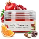 Moha Lip Butter for Dry & Pigmented Lips | Balm with Cocoa & Shea Butter, Pomegranate, Vitamin C & E | Heals Chapped Lips, Deep Nourishment, Clinically Proven Long Lasting & Brightens Tone | Reduce Pigmentatio