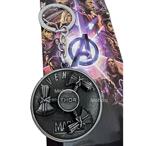 mohaa superhero-inspired metal keychains for men  collectible key ring for car bike amp bag  durable gift for boys brother boyfriend  comic action hero key holder
