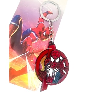 mohaa keychain for men  marvel metal collectible keyring for car bike  unique gift for avengers fans thor ironman spiderman dr strange thanos black panther loki